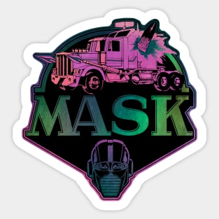 Holographic Mask! Sticker